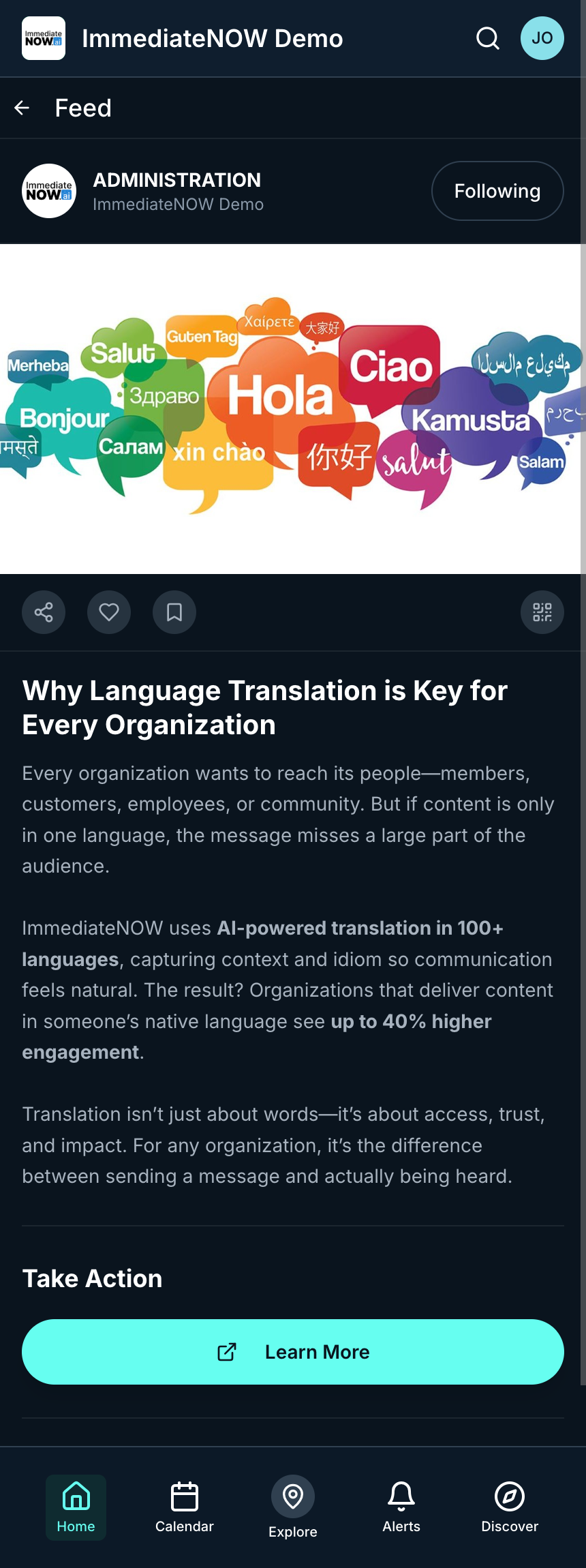 Multi-language Support